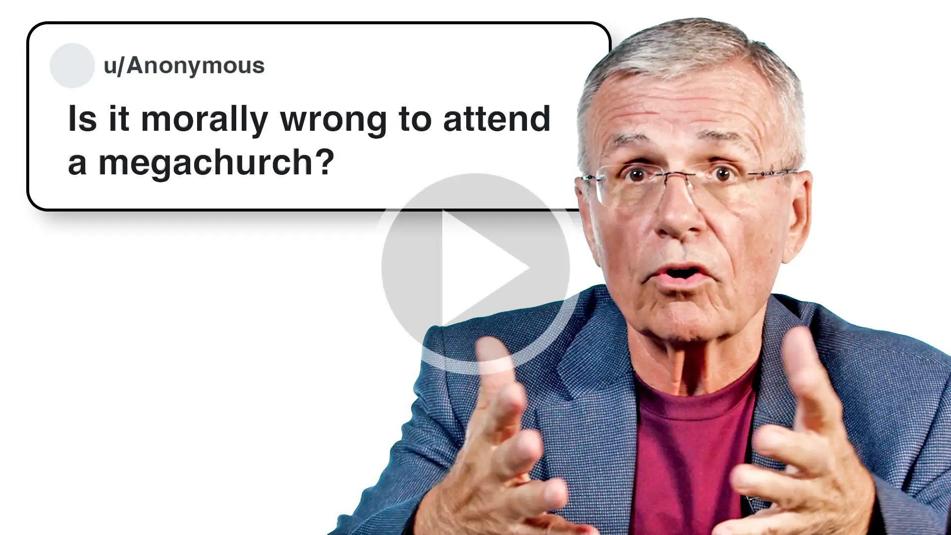 Is it morally wrong to attend a megachurch